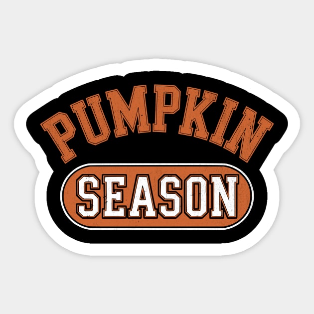 Pumpkin Season Fall Autumn Design Sticker by Designed By Marty